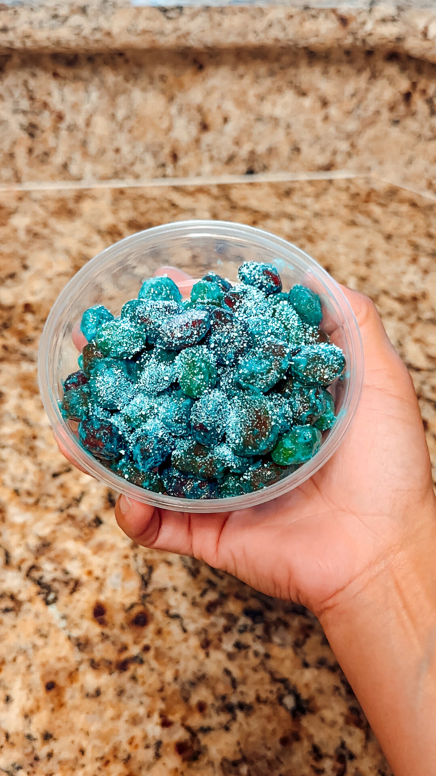 Sour Blue raspberry Gushers